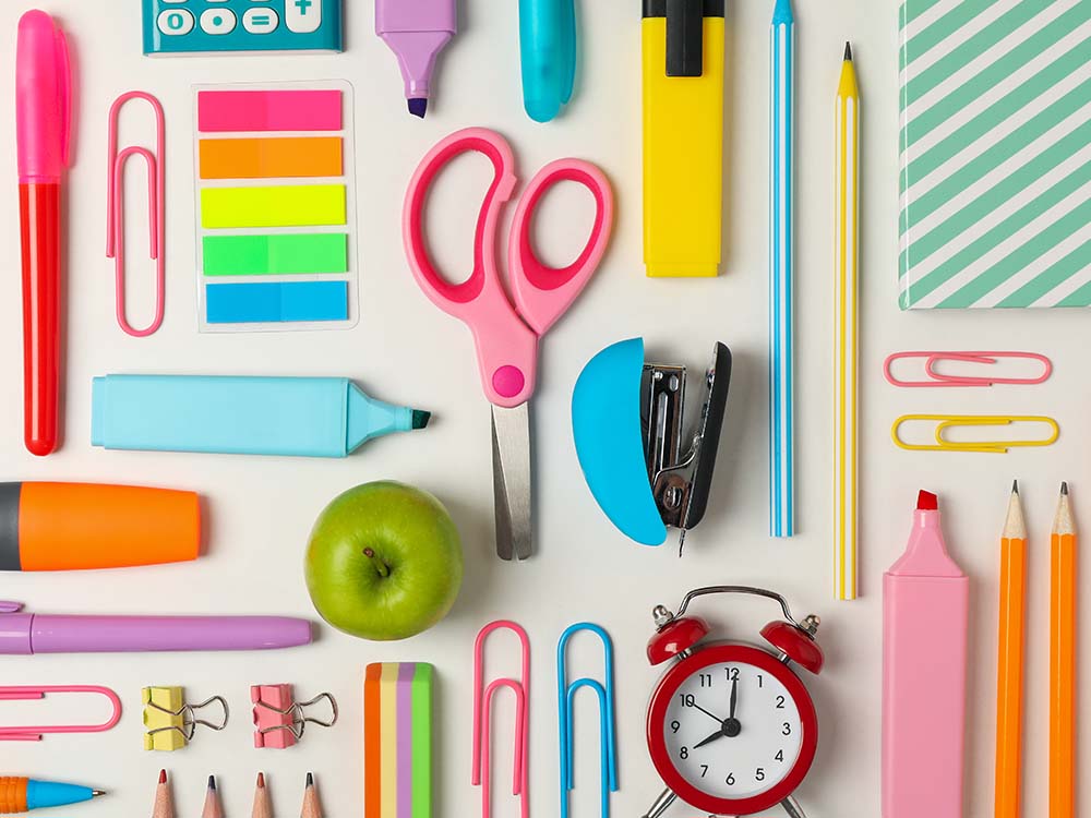 School supplies for wish list