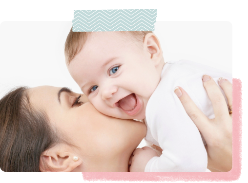 Mom and baby